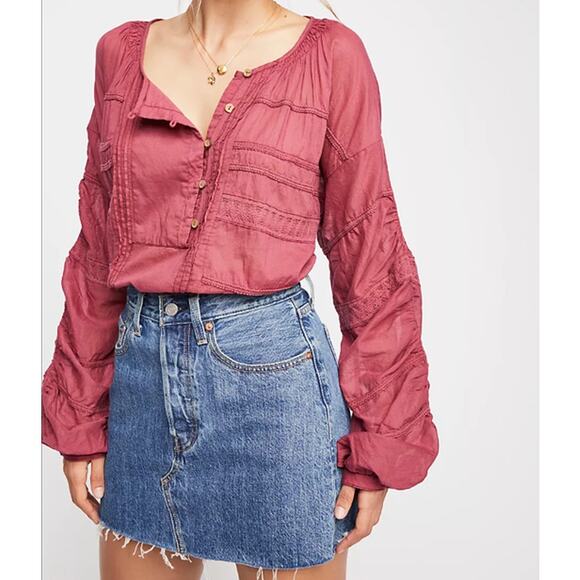 Free People Along The Beach Top RARE - Picture 2 of 10